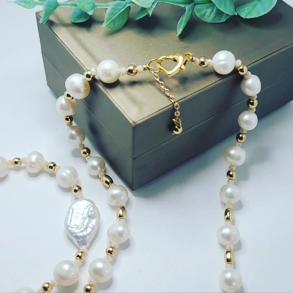 Freshwater Pearl set - Picture 2 of 4